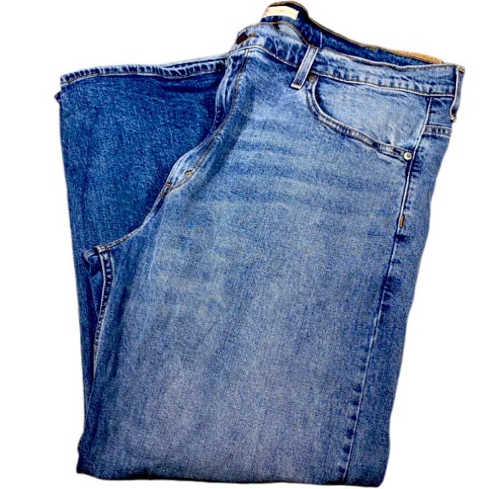 Levi’s Jeans Men’s 42x30 Loose Signature Straight Leg Denim Comfortable Stretch